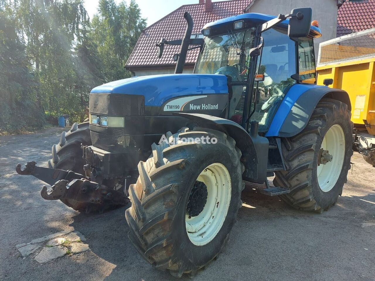 New Holland TM 190 pumpe løfte førerhuset for hjul traktor