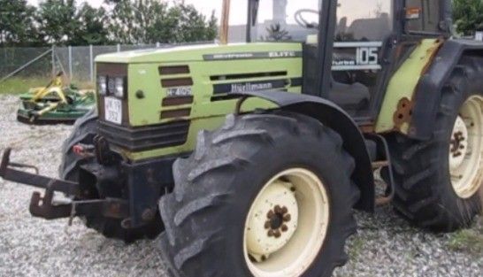 HUERLIMANN Elite 4105 [CZĘŚCI MECHANICZNE] - Zwolnica - Zwrotnic svingmotor for hjul traktor